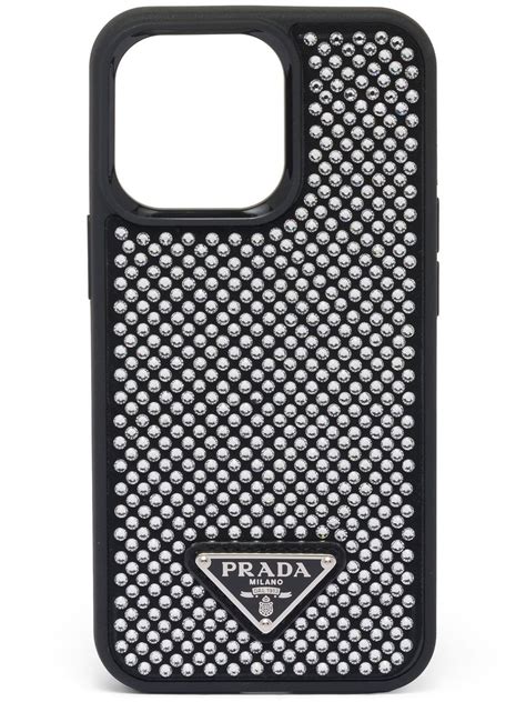 prada crystal phone case|Prada phone case iphone 13.